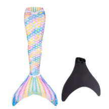 2023 New Kids Girls Swimming Mermaid Tail Mermaid Costume Cosplay Child Adult Birthday Gift Fantasy Swimsuit Can Add Monofin Fin