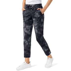 Women's Pants with Deep Pockets 7/8 Sporty Skinny Bottoms Stretch Ankle Sweatpants Solid Tracksuits