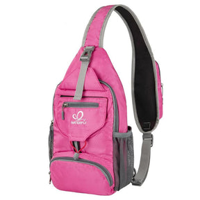 Packable Small Crossbody Sling Backpack Shoulder Chest Bag Daypack for Hiking Traveling