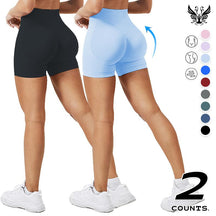High WaistedBand High-Waisted Seamless Workout Shorts for Women Scrunch Butt Lifting Design Compression Fit Stretchy Breathable Fabric Perfect for Gym Yoga Running or Casual Activewear Sculpt Your Curves and Move with Comfort and Confidence All Day Long