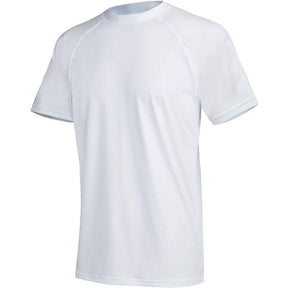Men's UPF 50+ Rashguard Swim Tee Short Sleeve Running Shirt Swimwear Swim Hiking Workout Shirts #fathersdaygifts