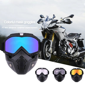 Outdoor Sport Windproof Mask Goggle HD Cycling Glasses Snowboard Eyewear Riding Motocross Summer UV Protection Sunglasses