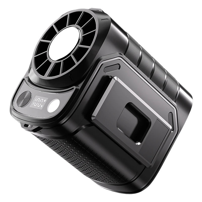 New waist-mounted fan cooling high-temperature outdoor work room welding site portable waist-mounted fan