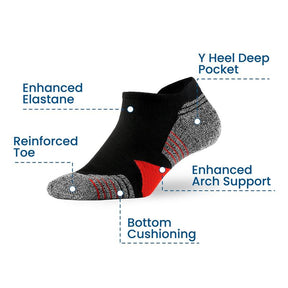Men's Colorblock Striped Print Ankle Socks,7 Pairs ,Casual Moisture Wicking Low Cut Socks,Soft Comfy Breathable Socks for all Athletic Running