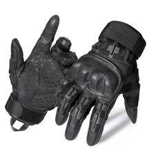 Outdoor Tactical Windproof Sports Gloves, High Sensitivity Touch Screen Pu Leather Outdoor Mountaineering Training Hunting Cycling Gloves, Men Gifts Ideas, Gift for Boyfriend Husband, Gym Accessories, Hobbies Ideas, Motorcycle Riding Gloves