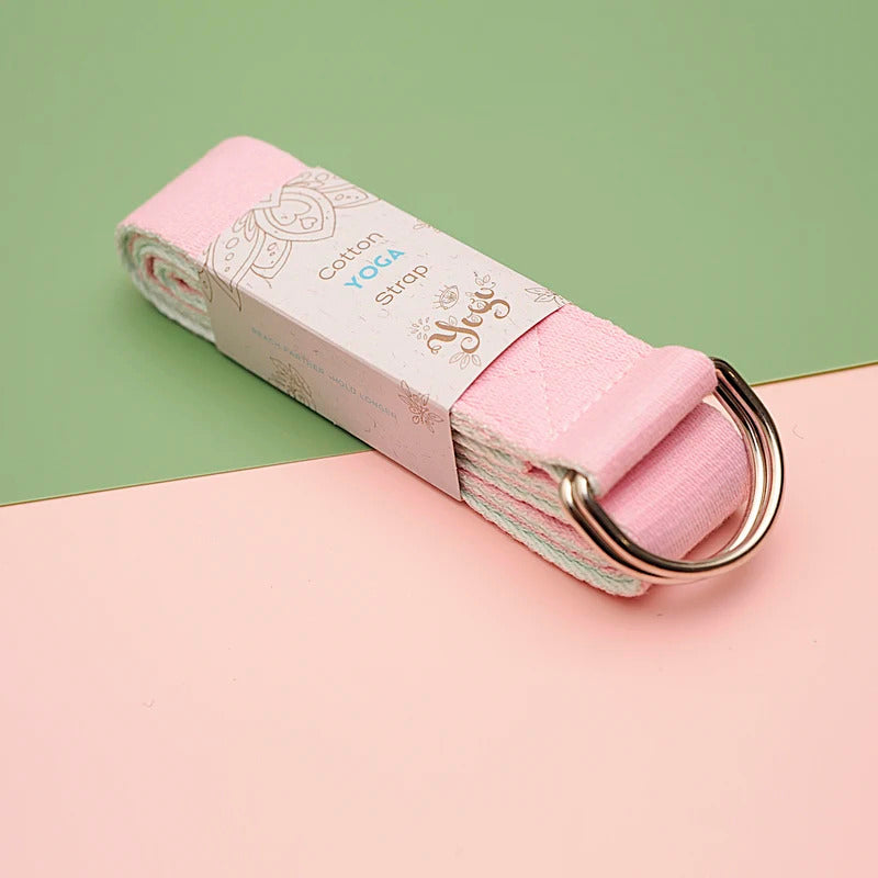 Yoga Dance Lacing Two-color Matching Yoga Cotton Straps Yoga Stretching Belt