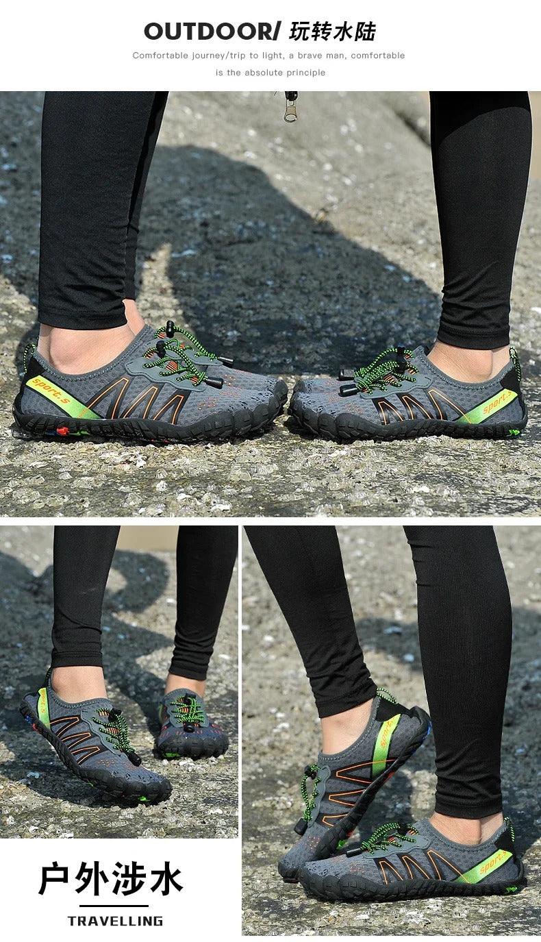 Water Shoes for Women Men Quick-Dry Aqua Shoes Swim Beach Barefoot Yoga Exercise Wear Sport Accessories Pool Camping Fish Gym