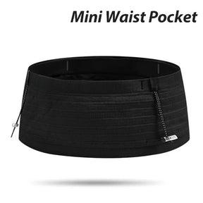 Elastic Sports Waist Bag Pack Running Race Number Belt Triathlon Marathon Race Cycling Mountaineering Phone Waist Bag