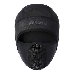 WOSAWE Sports Helmet Liner Ice Silk Hat Breathable Windproof Sports Balaclava Summer Headwear Motorcross Face Mask Cycling Cap