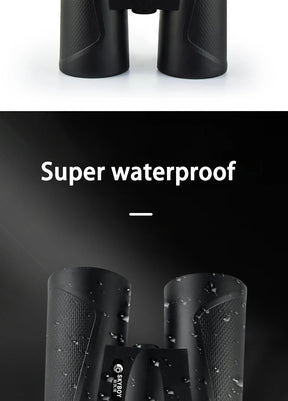 Powerful Telescope 12X42 Professional Binoculars Low Light BAK4-Prism Long Range Waterproof Military Hunting Camping Equipment