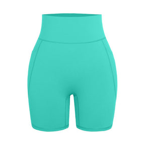 BRXL Women's 5 Inch Inseam Biker Shorts with Pockets High Waist Buttery Soft Yoga Athletic Gym Running Volleyball Spandex Shorts