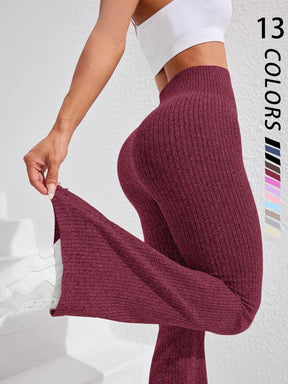 Women's Solid High Waist Sports Leggings, Casual Comfy Breathable Skinny Pants for Yoga Gym Workout Running, Ladies Sportswear for All Seasons, Fitness Summer Bottoms