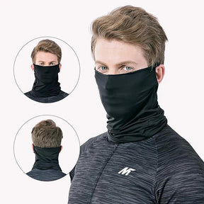 Breathable Mask Summer Bike Headwear Ice Silk UV Protective Mask Outdoor Sports Running Dust for Both Men and Women