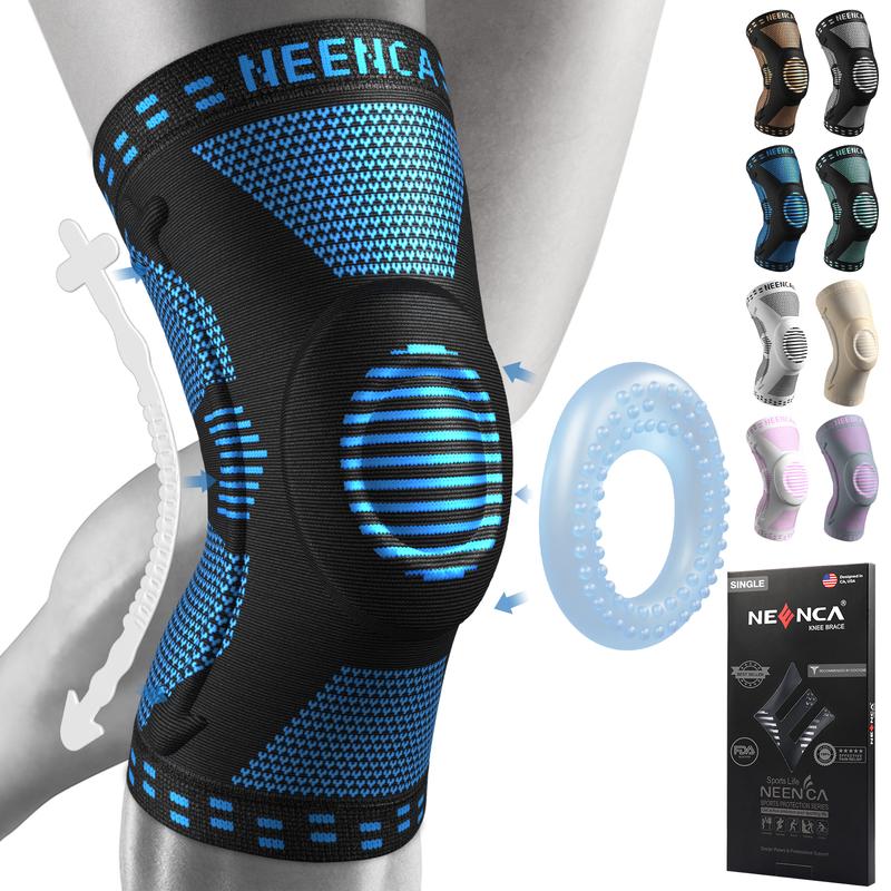 Sports Knee Sleeve for Runner, Workout, Gym, Basketball, Volleyball, Hiking Spicy Dill knee pain Breathable Sponge Knee Pads Tool volleyball tool basketball gear Leg Protector Leg Supporter Knee brace
