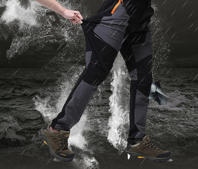 Men Male Summer Thin Breathable Elastic Camping Trekking Fishing Climbing Hiking Outdoor Trousers Quick Dry Sport Pants L-5XL