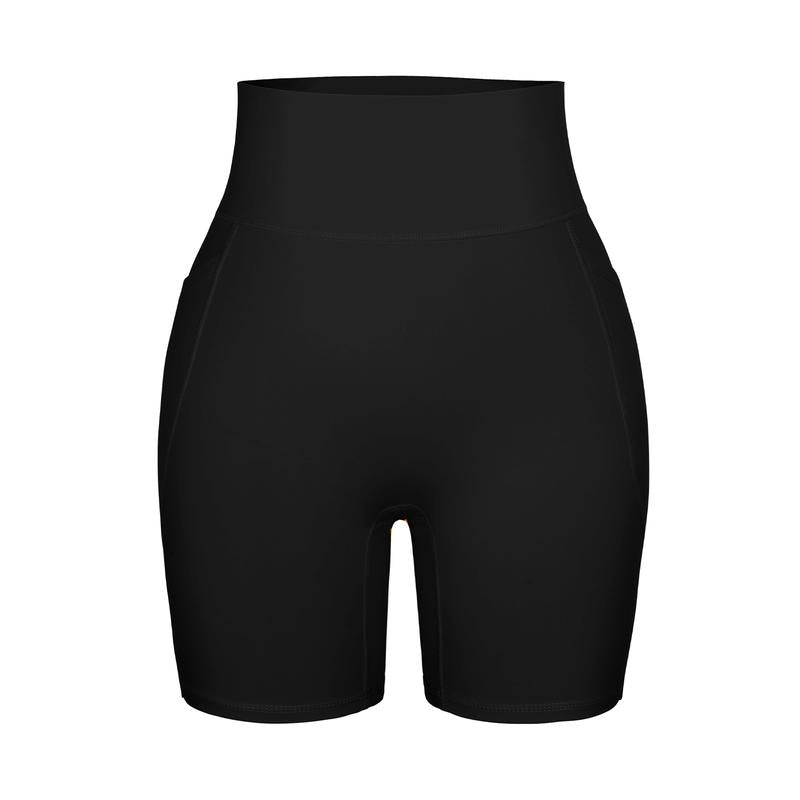 BRXL Women's 5 Inch Inseam Biker Shorts with Pockets High Waist Buttery Soft Yoga Athletic Gym Running Volleyball Spandex Shorts