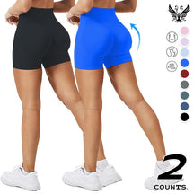 High WaistedBand High-Waisted Seamless Workout Shorts for Women Scrunch Butt Lifting Design Compression Fit Stretchy Breathable Fabric Perfect for Gym Yoga Running or Casual Activewear Sculpt Your Curves and Move with Comfort and Confidence All Day Long