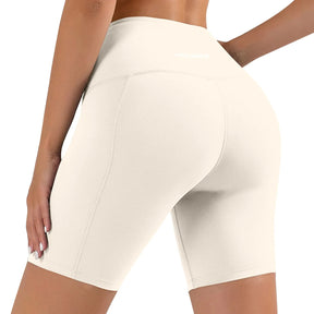 Women Sports Short Yoga Shorts High Waist Breathable Soft Fitness Tight Women Yoga Legging Shorts Cycling Athletic Gym Shorts