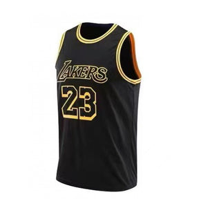 Men's Figure Embroidered Basketball Jersey, 1 Count Loose Sleeveless Vest, Breathable Comfortable Sports Jersey for Training & Outdoor Activities, Sport Outdoor Clothes
