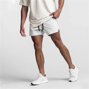 Summer New Gym Jogging Exercise Shorts Men Sports Fitness Single layer woven Quick-drying Men Training outdoors Running Shorts