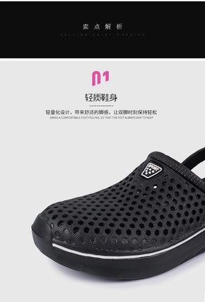 Sandals for Women Men Breathable Beach Shoes Fashion Garden Clog Aqua Shoes Trekking Wading  Size 36-45