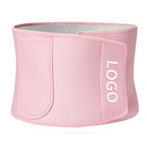 Sweat Belt  Ab Trainer for Women and Men Sweat Band Waist Trainer Belt for High Intensity Training and Gym Workouts 3 Adjustable Sizes - Black/Pink