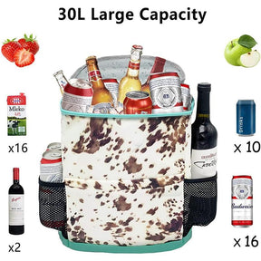 Leak Proof Cooler Backpack Soft Beach Ice Coolers Beach Essentials for Women