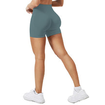 High WaistedBand High-Waisted Seamless Workout Shorts for Women Scrunch Butt Lifting Design Compression Fit Stretchy Breathable Fabric Perfect for Gym Yoga Running or Casual Activewear Sculpt Your Curves and Move with Comfort and Confidence All Day Long