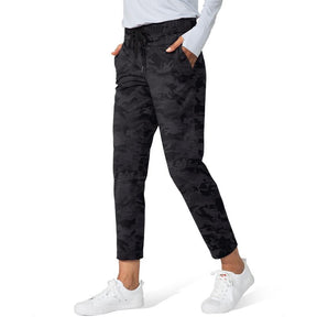 Women's Pants with Deep Pockets 7/8 Sporty Skinny Bottoms Stretch Ankle Sweatpants Solid Tracksuits