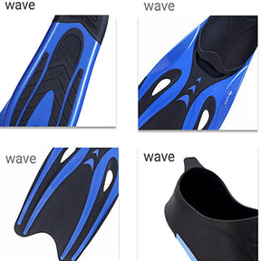 Professional Adult Flexible Comfort TPR Non-Slip Swimming Diving Fins Rubber Snorkeling Swim Flippers Water Sports Beach Shoes