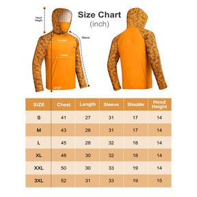 Sun UV Protection Hoodie Shirts, UPF 50+ Men Raglan Long Sleeve Lightweight Quick Dry Breathable Cooling Rash Guard with Mask Neck Gaiter for Outdoor, Hiking, Fishing, Boating, Biking, Sport, Gym, Constructing, Roofing, Landscaping, Gardening 915