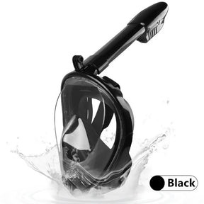 Underwater Scuba Anti Fog Full Face Diving Mask Snorkeling Respiratory Masks Safe Waterproof Swimming Equipment for Adult Kids
