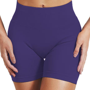 High WaistedBand High-Waisted Seamless Workout Shorts for Women Scrunch Butt Lifting Design Compression Fit Stretchy Breathable Fabric Perfect for Gym Yoga Running or Casual Activewear Sculpt Your Curves and Move with Comfort and Confidence All Day Long