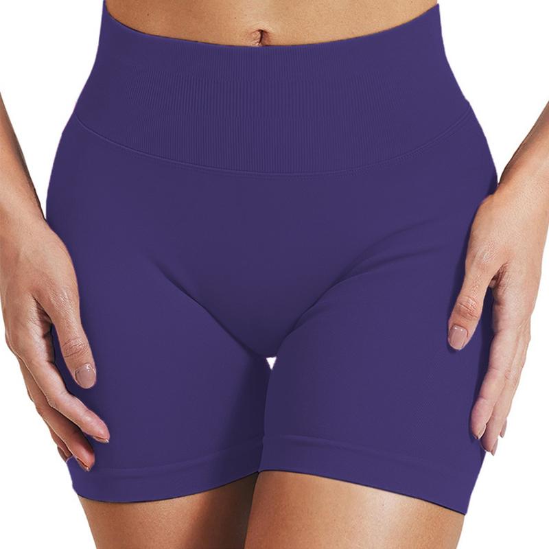 High WaistedBand High-Waisted Seamless Workout Shorts for Women Scrunch Butt Lifting Design Compression Fit Stretchy Breathable Fabric Perfect for Gym Yoga Running or Casual Activewear Sculpt Your Curves and Move with Comfort and Confidence All Day Long