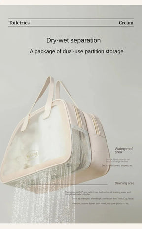 Portable Swimming Bag For Women And Men, Large Capaci Travel Storage Bag, Children's Waterproof Bath Bag