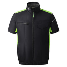 Summer Cool Vest Wearable Cooling Fan Vest Air-conditioned Clothes Usb Cooling 13 Hours For Outdoor Work  Fishing Short Sleeve