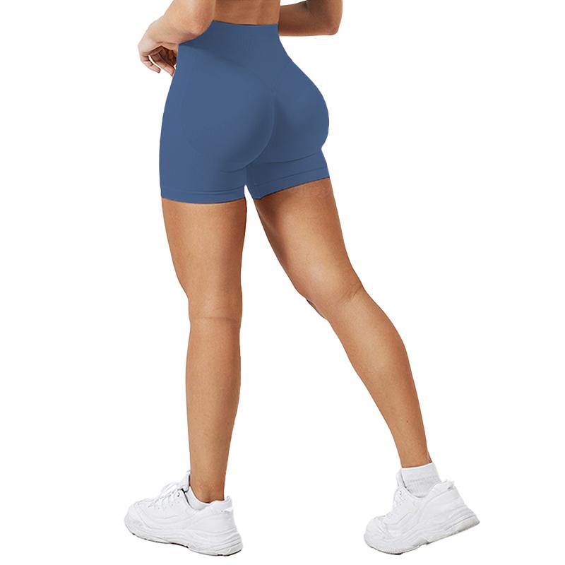 High WaistedBand High-Waisted Seamless Workout Shorts for Women Scrunch Butt Lifting Design Compression Fit Stretchy Breathable Fabric Perfect for Gym Yoga Running or Casual Activewear Sculpt Your Curves and Move with Comfort and Confidence All Day Long