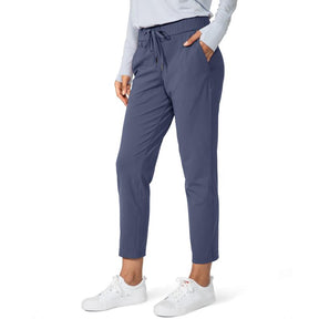 Women's Pants with Deep Pockets 7/8 Sporty Skinny Bottoms Stretch Ankle Sweatpants Solid Tracksuits