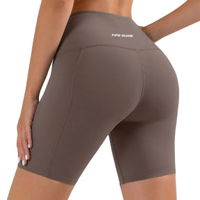 Women Sports Short Yoga Shorts High Waist Breathable Soft Fitness Tight Women Yoga Legging Shorts Cycling Athletic Gym Shorts