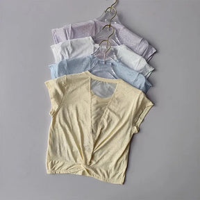 Woman Sports Shirt Short Sleeve Yoga Top Mesh T-Shirts Women Fitness Shirt Sportswear Breathable Workout top Loose Gym Clothes