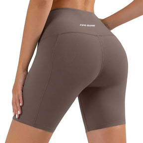 Women Sports Short Yoga Shorts High Waist Breathable Soft Fitness Tight Women Yoga Legging Shorts Cycling Athletic Gym Shorts