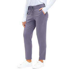 Women's Pants with Deep Pockets 7/8 Sporty Skinny Bottoms Stretch Ankle Sweatpants Solid Tracksuits