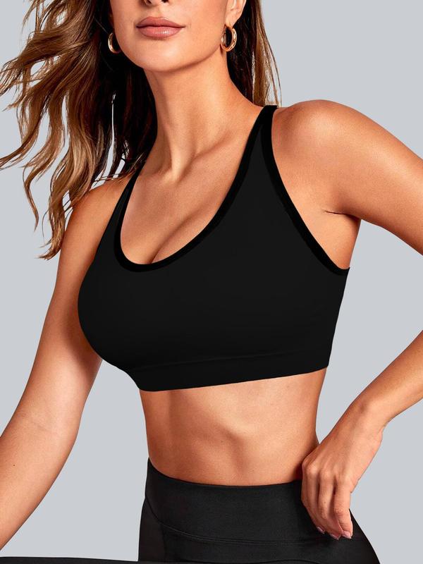 Women's Tie Dye Print Sports Bra, Breathable Comfortable High Stretch Sports Bra, Ladies Sportswear for Indoor Outdoor Wear, Women Workout Clothes