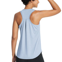 2025 Women's Workout Tank Top Racerback Tops Sleeveless Running Shirts Golf Outfits Loose Fit Yoga Athletic Gym Sports Tennis Workout Top Casual Lounge Everyday Wear