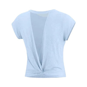 Woman Sports Shirt Short Sleeve Yoga Top Mesh T-Shirts Women Fitness Shirt Sportswear Breathable Workout top Loose Gym Clothes