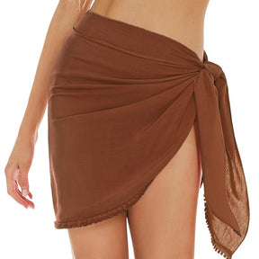 Womens Viral Sarong Skirt Cover Ups – Sarong Beach Wrap Lightweight Skirts for Swimsuit, Swimwear, Vacation From Poolside to Beach Walk (S-XXL)