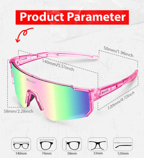 New Outdoor Cycling Sunglasses Men Road Driving Bike Glasses  Sports Mountain Climbing Women Bicycle Cycling UV400 Goggles