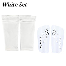 1 Set Soccer Shin Guards and Sock Sleeves For Adults and Kids Football Sports Training Equipment Protective Shin Guards Set