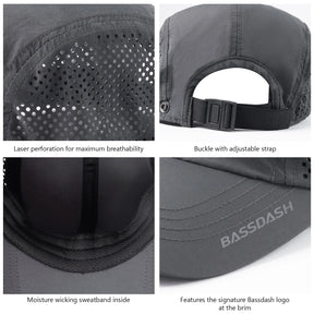 50+ Foldable Fishing Hat Baseball Cap with Removable Neck Flap Portable for Men Women Golf Hiking