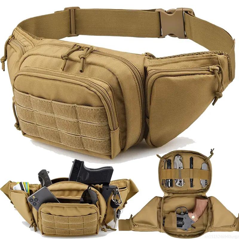 Outdoor Hiking  Waist Running Sports Functional Cycling Bum Multi-functional Tool Shoulder Tactical Waist Pack
